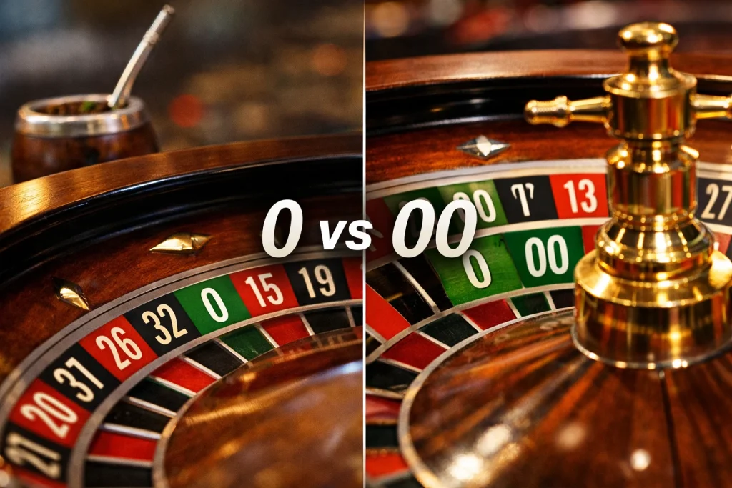 diferencia entre ruleta europea y americana