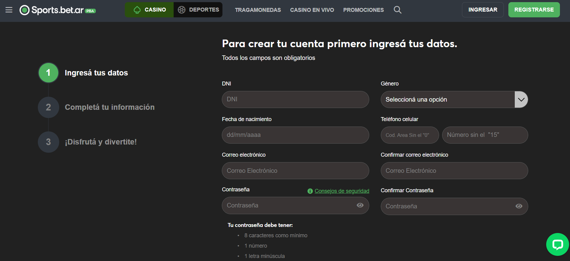 casas de apuestas legales en Argentina